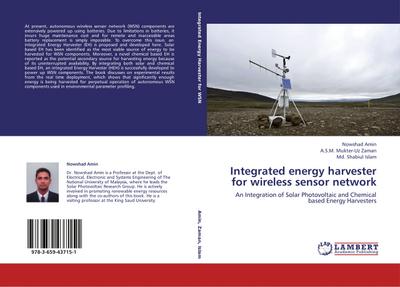 Integrated energy harvester for wireless sensor network