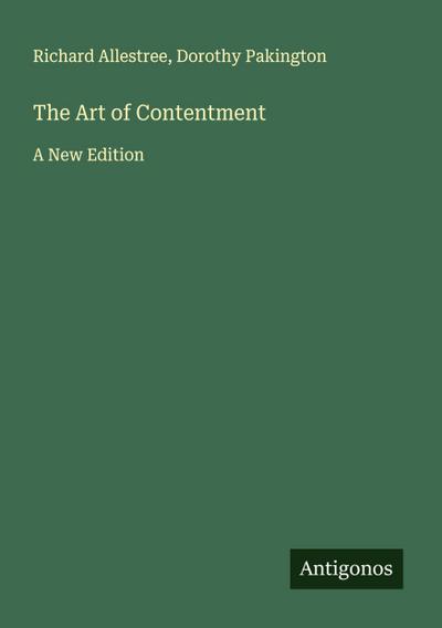 The Art of Contentment