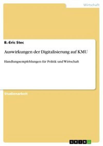 Auswirkungen der Digitalisierung auf KMU