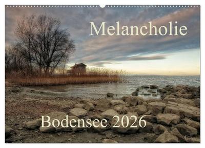 Melancholie-Bodensee 2026 (Wandkalender 2026 DIN A2 quer), CALVENDO Monatskalender