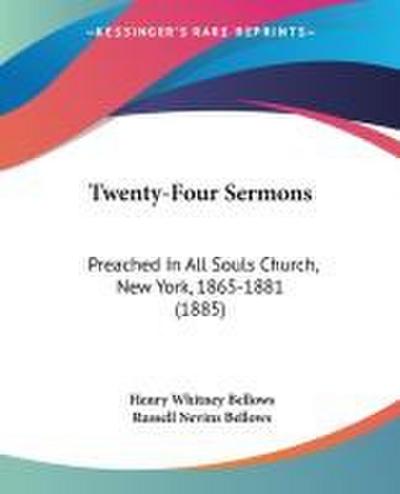 Twenty-Four Sermons