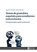 Temas de gramática española para estudiantes universitarios