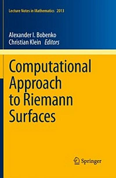 Computational Approach to Riemann Surfaces