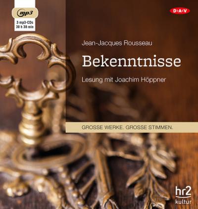 Bekenntnisse, 3 Audio-CD, 3 MP3