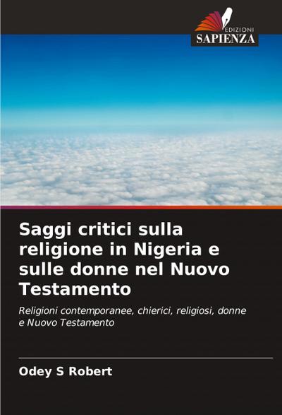 Saggi critici sulla religione in Nigeria e sulle donne nel Nuovo Testamento