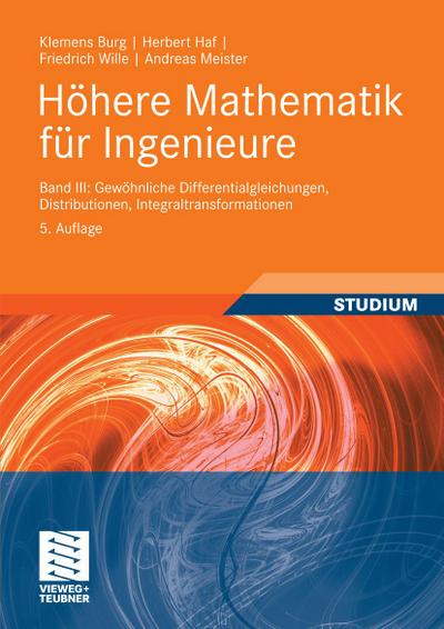 Höhere Mathematik für Ingenieure Band III