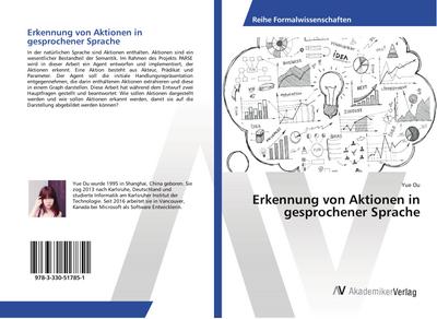 Erkennung von Aktionen in gesprochener Sprache