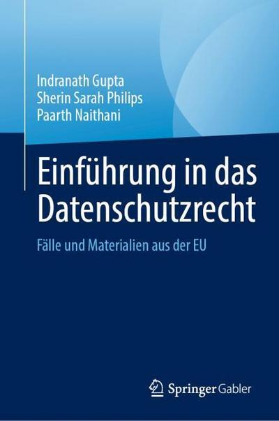 Einführung in das Datenschutzrecht