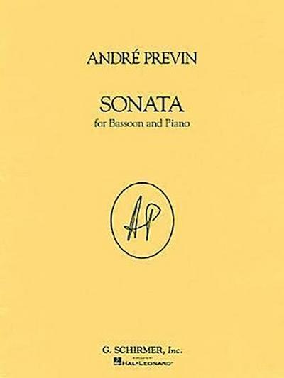 Andre Previn: Sonata: For Bassoon and Piano
