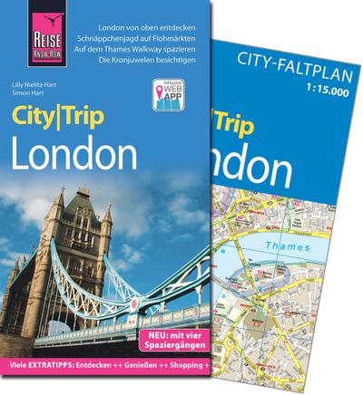 Reise Know-How CityTrip London: Reiseführer mit Faltplan, Spaziergängen und Web-App