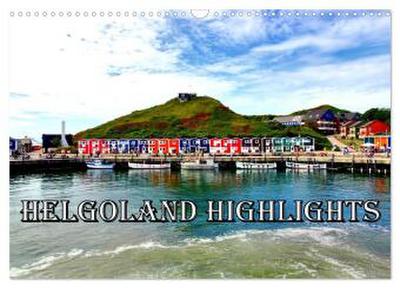 Helgoland Highlights (Wandkalender 2026 DIN A3 quer), CALVENDO Monatskalender
