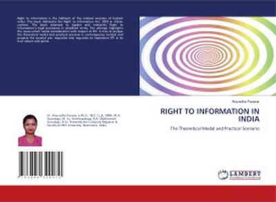 RIGHT TO INFORMATION IN INDIA