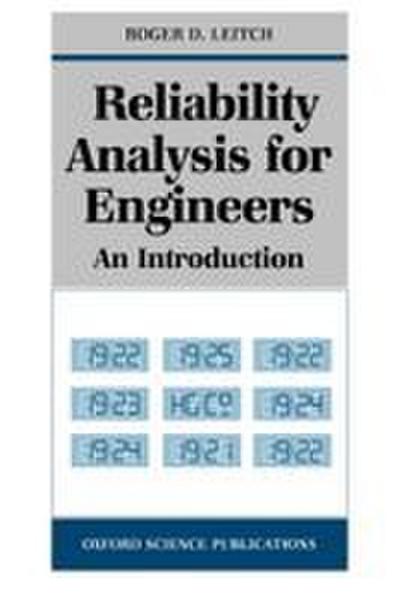Reliability Analysis for Engineers