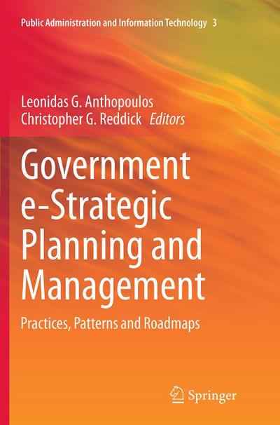 Government e-Strategic Planning and Management