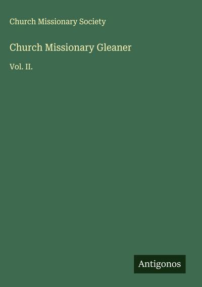 Church Missionary Gleaner