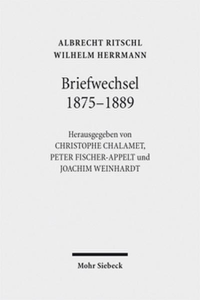 Briefwechsel 1875 - 1889