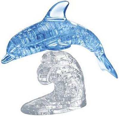 Delfin blau/transparent (Puzzle)