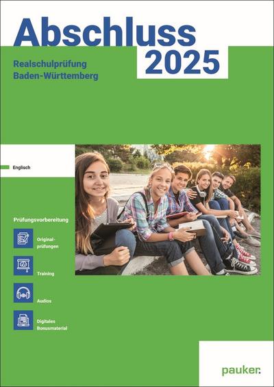 Abschluss 2025 - Realschule Baden-Württemberg - Aufgabenband