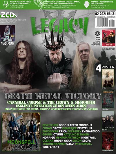 LEGACY MAGAZIN: THE VOICE FROM THE DARKSIDE