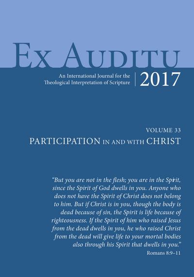 Ex Auditu - Volume 33