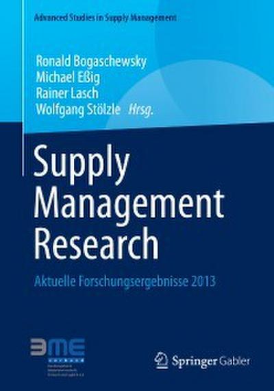 Supply Management Research