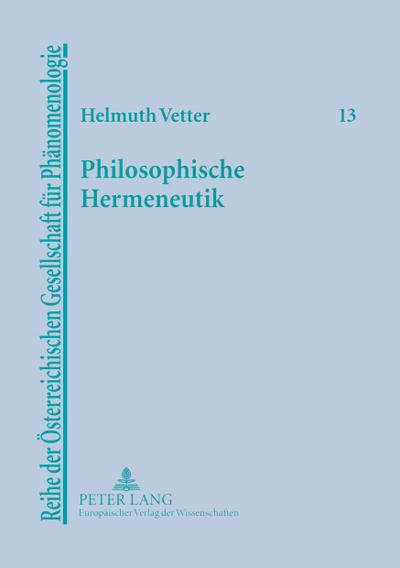 Philosophische Hermeneutik