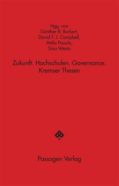 Zukunft. Hochschulen. Governance