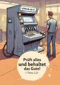 Jahreslosung 2025 - Stundenentwurf und Postkarten (10 Ex.) für Teens und junge E