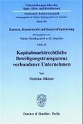 Kapitalmarktrechtliche Beteiligungstransparenz verbundener Unternehmen