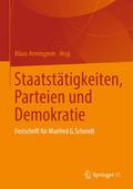 Staatstätigkeiten, Parteien und Demokratie