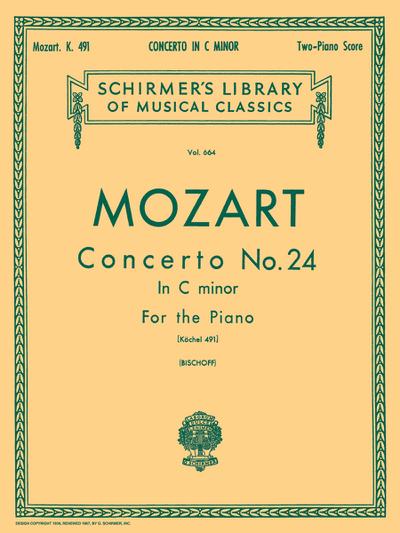 Concerto No. 24 in C Minor, K.491