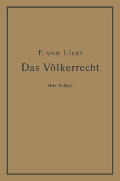 Das Völkerrecht