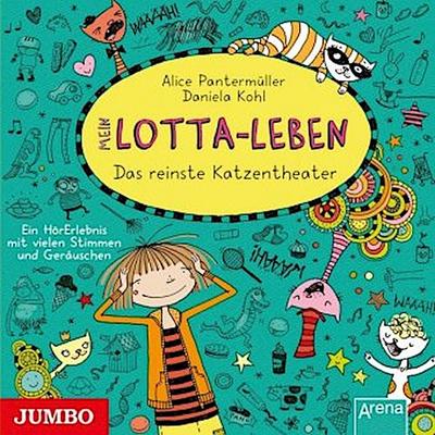Mein Lotta-Leben - Das reinste Katzentheater, 1 Audio-CD