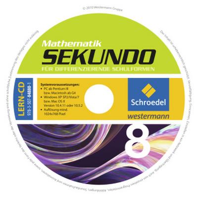 Sekundo: Mathematik für differenzierende Schulformen - Ausgabe 2009, CD-ROM