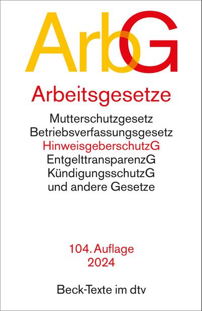 Arbeitsgesetze ArbG