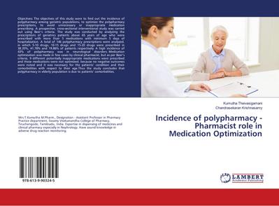 Incidence of polypharmacy - Pharmacist role in Medication Optimization