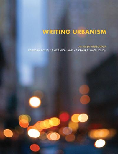 Writing Urbanism