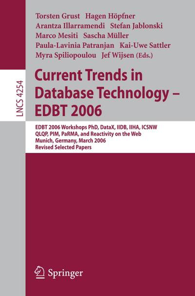 Current Trends in Database Technology - EDBT 2006