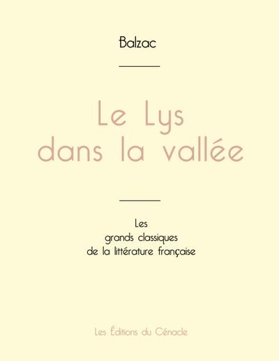 Le Lys dans la vallée de Balzac (édition grand format)