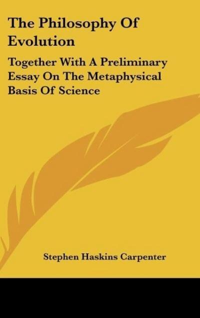 The Philosophy Of Evolution