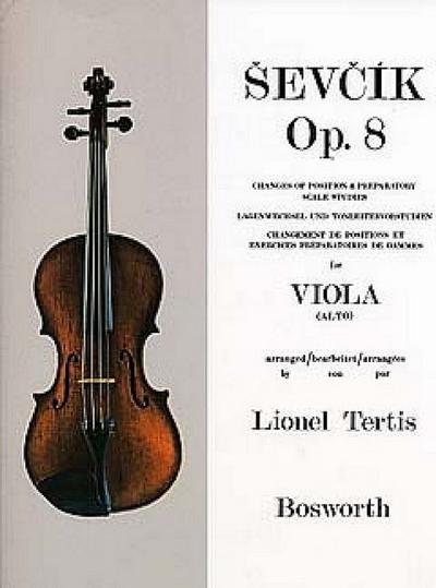 Sevcik for Viola - Opus 8: Changes of Position & Preparatory Scale Studies