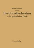 Die Grundbuchsachen in der gerichtlichen Praxis