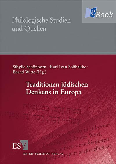 Traditionen jüdischen Denkens in Europa