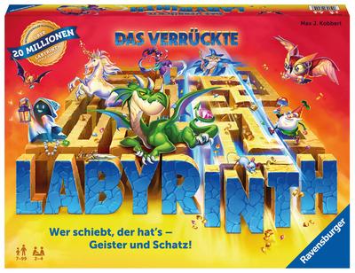 Ravensburger 26955 Das verrückte Labyrinth - Spieleklassiker für 2 - 4 Personen ab 7 Jahren