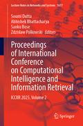 Proceedings of International Conference on Computational Intelligence and Information Retrieval