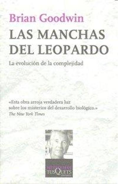 Las manchas del leopardo : la evolución de la complejidad