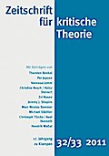 Zeitschrift für kritische Theorie / Zeitschrift für kritische Theorie, Heft 32/33