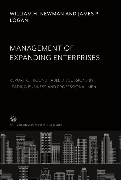 Management of Expanding Enterprises