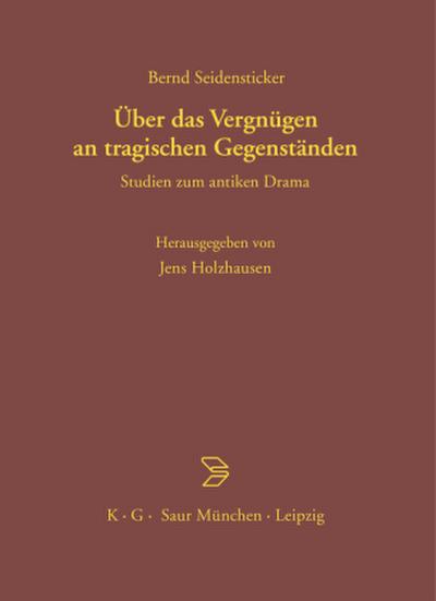 Über das Vergnügen an tragischen Gegenständen