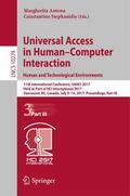 Universal Access in Human-Computer Interaction. Hu